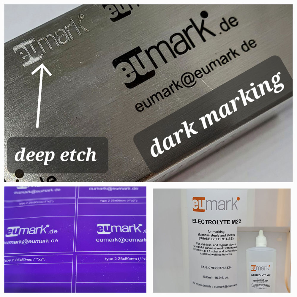 eumark marking engraving electrolyte fluid
